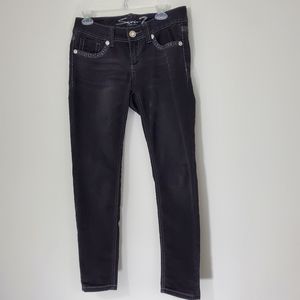 Seven Black Jean Leggins, Size 8P